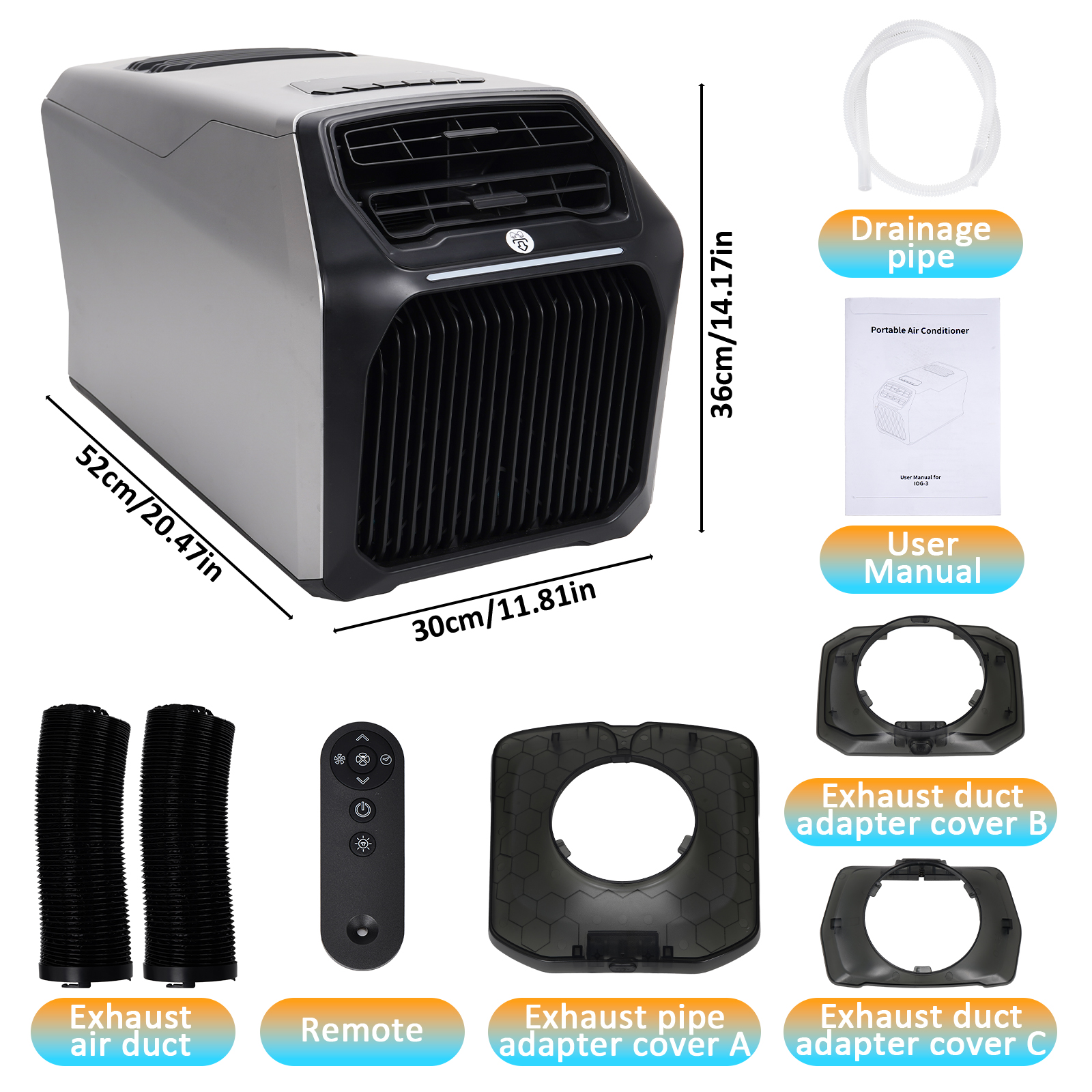 6800BTU Portable Air Condition - Fishing Boat Trailer recensione e prezzo