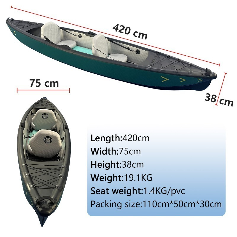 New Design 4.2m Portable Infla - Fishing Boat Inflatable recensione e prezzo