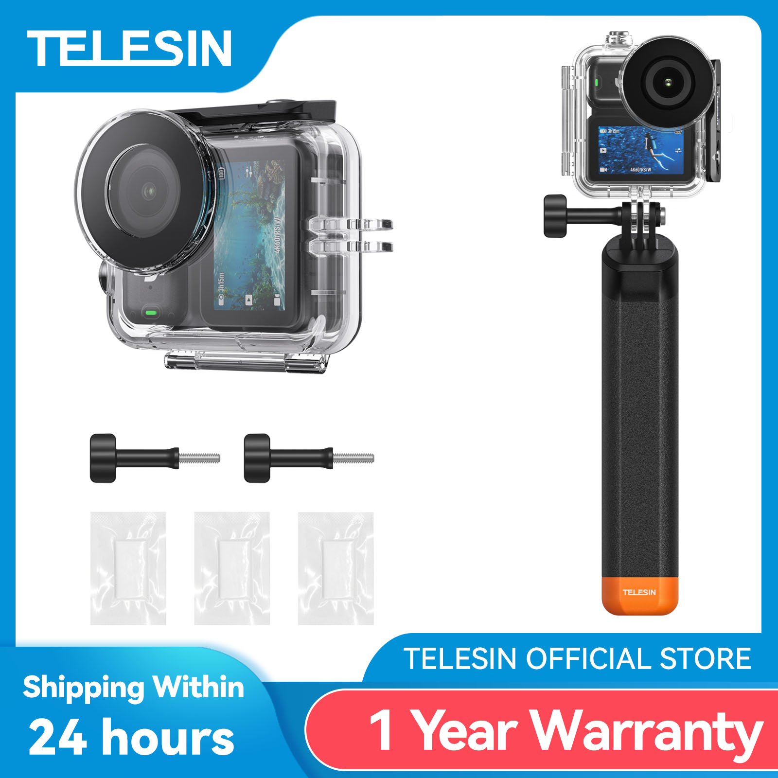 TELESIN 60M Diving Waterproof  - Fishing Boat Cover recensione e prezzo