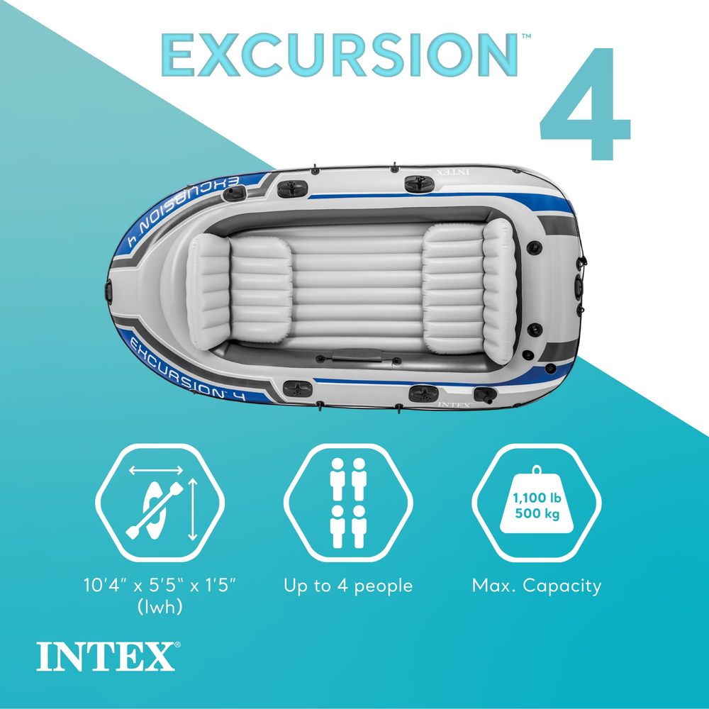 Excursion Inflatable Rafting F - Fishing Boat Oar recensione e prezzo