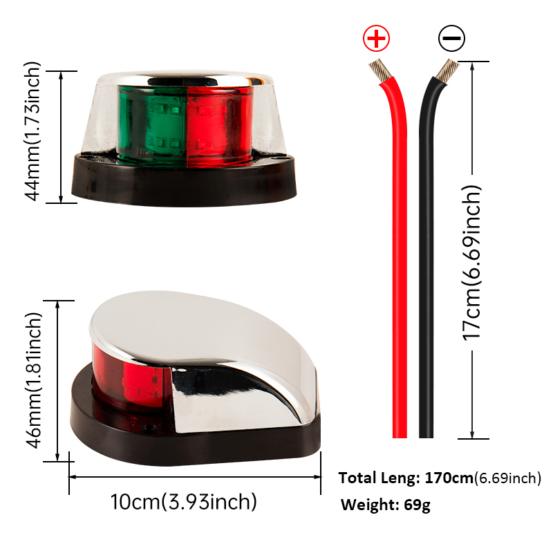 12V LED Marine Navigation Ligh - Fishing Boat Navigation Light recensione e prezzo