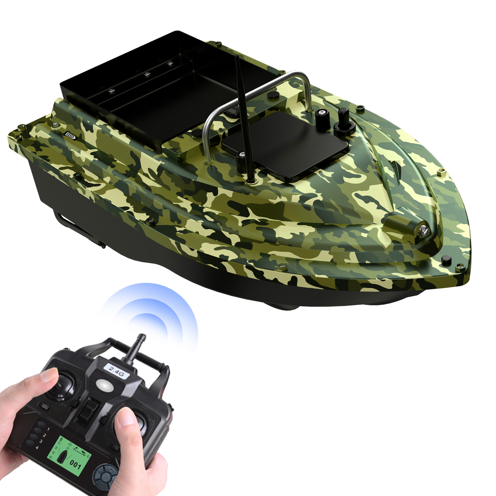 D16E GPS Fishing Bait Boat wit - Fishing Boat Gps recensione e prezzo