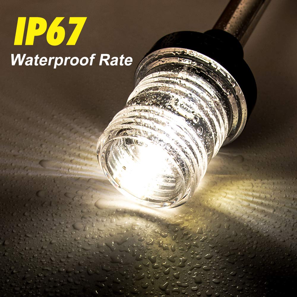 360 Degree White LED Fold Down - Fishing Boat Anchor recensione e prezzo