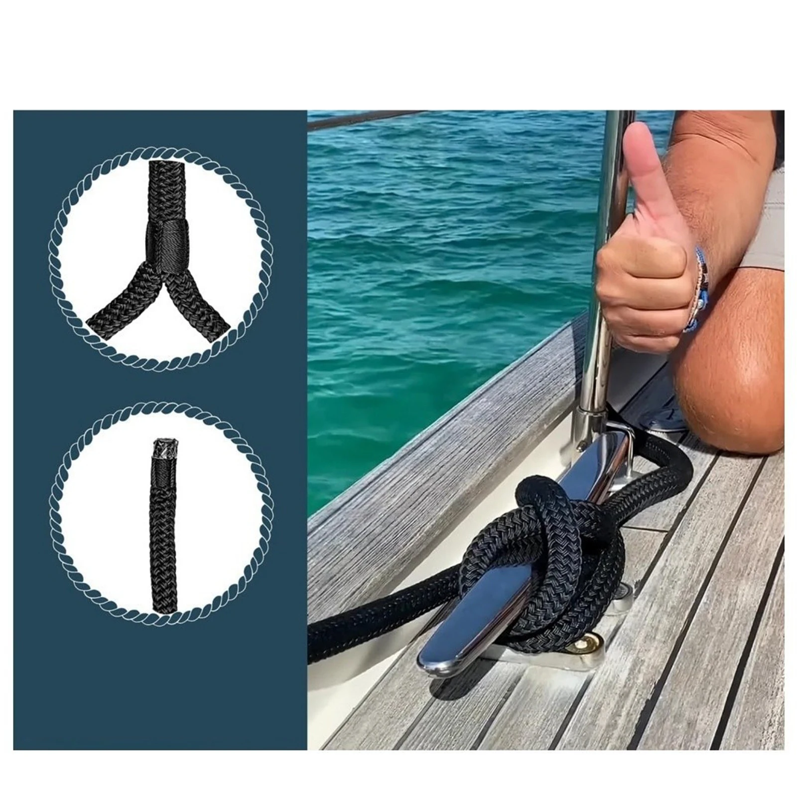 Marine Dock Rope Nylon Docking - Fishing Boat Paddle recensione e prezzo