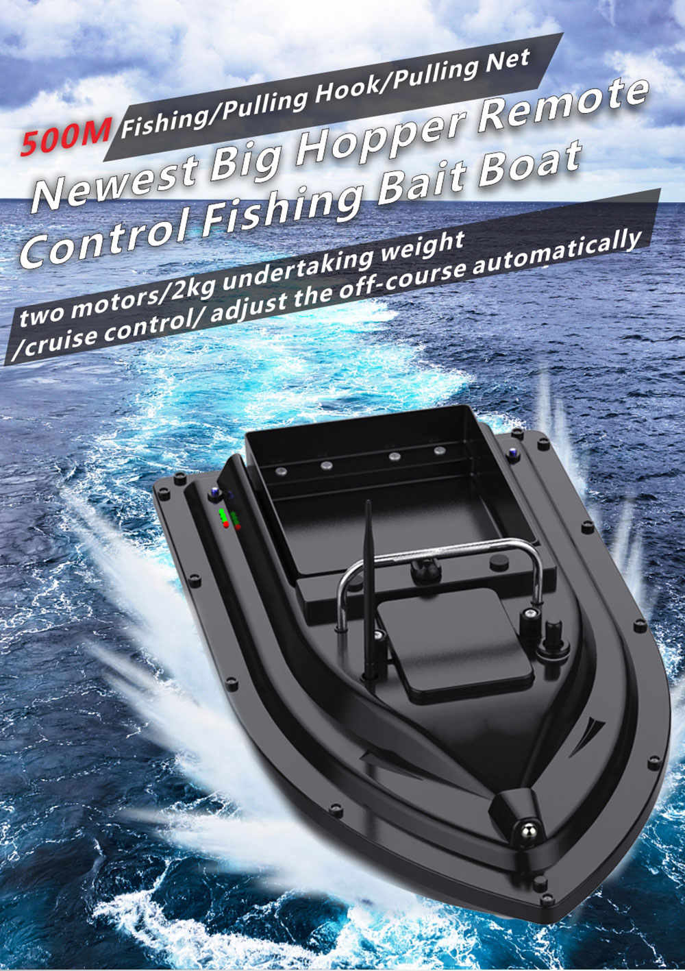 Bait Boat With GPS Positioning - Fishing Boat Gps recensione e prezzo