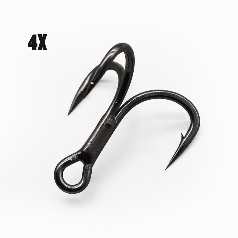 100Pcs Fishhooks 4X Strong Tre - Fishing Boat Anchor recensione e prezzo