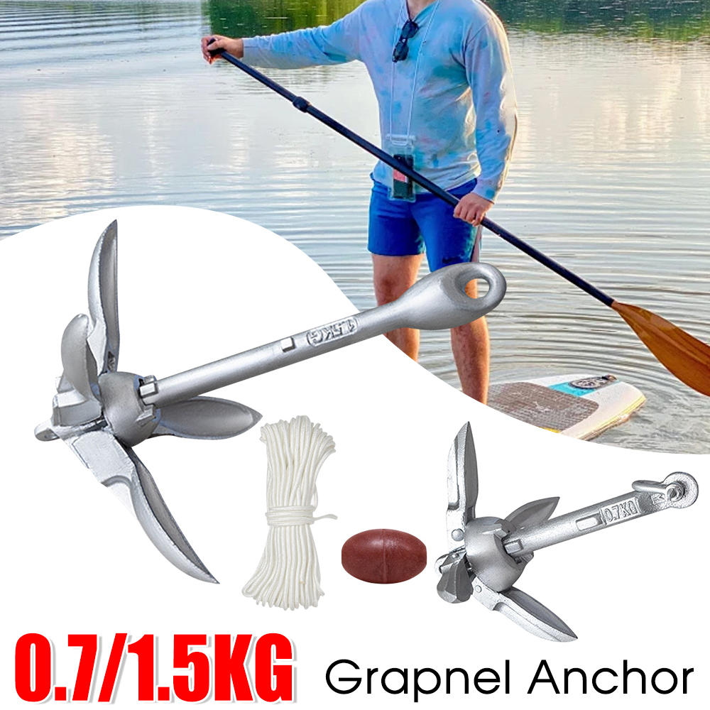 0.7/1.5KG Grapnel Anchor Folda - Fishing Boat Anchor recensione e prezzo