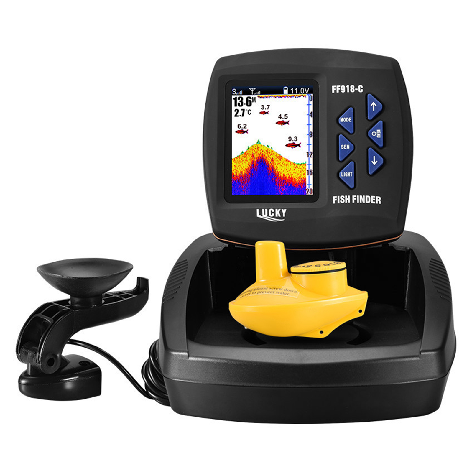 Portable Fish Finder Wireless  - Fishing Boat Depth Finder recensione e prezzo