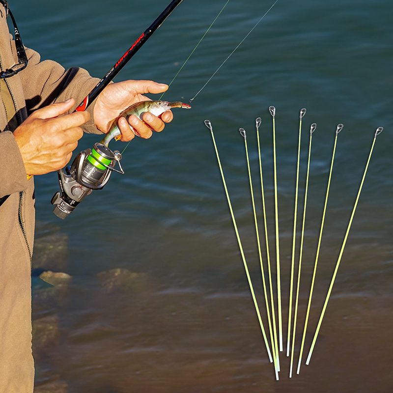5Pcs 42CM Boat/Raft Rod Tip Sp - Fishing Boat Fiberglass recensione e prezzo