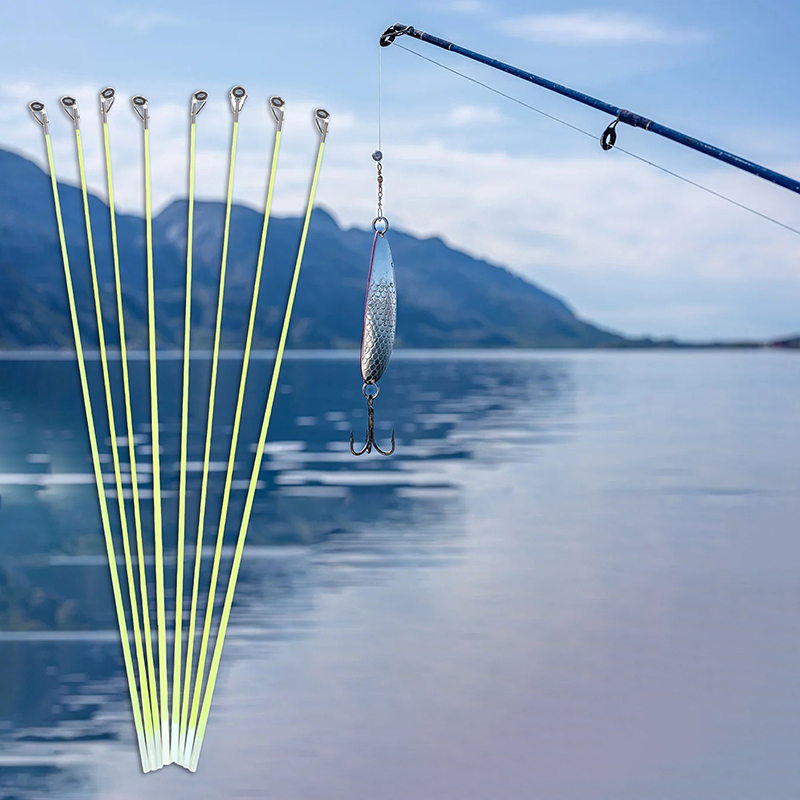 5Pcs 42CM Boat/Raft Rod Tip Sp - Fishing Boat Fiberglass recensione e prezzo