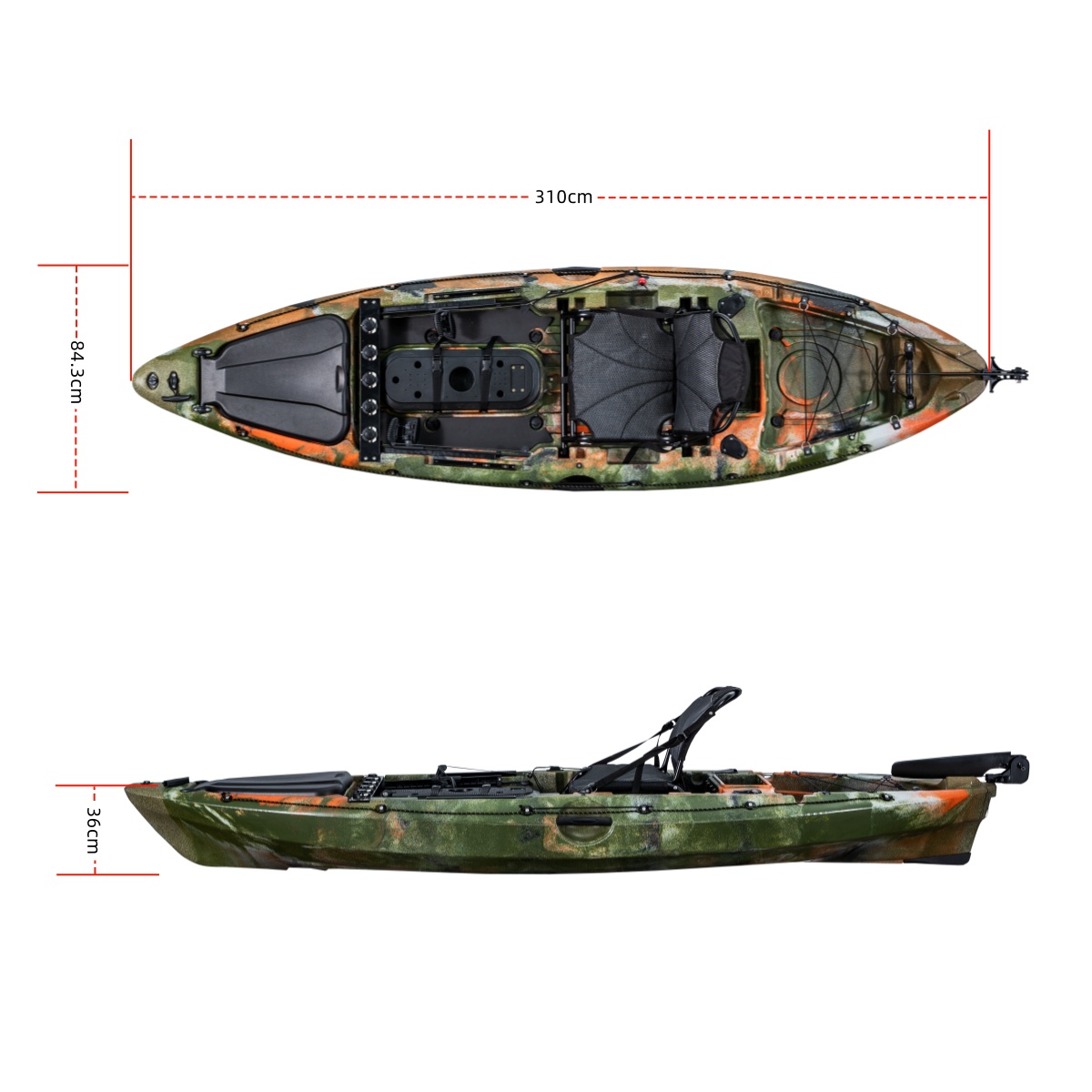 First-class Single Fishing Kay - Fishing Boat Seat recensione e prezzo