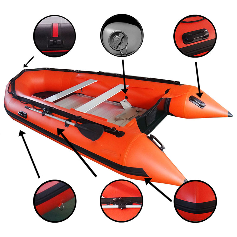 Factory Price Inflatable Rubbe - Fishing Boat Outboard Motor recensione e prezzo