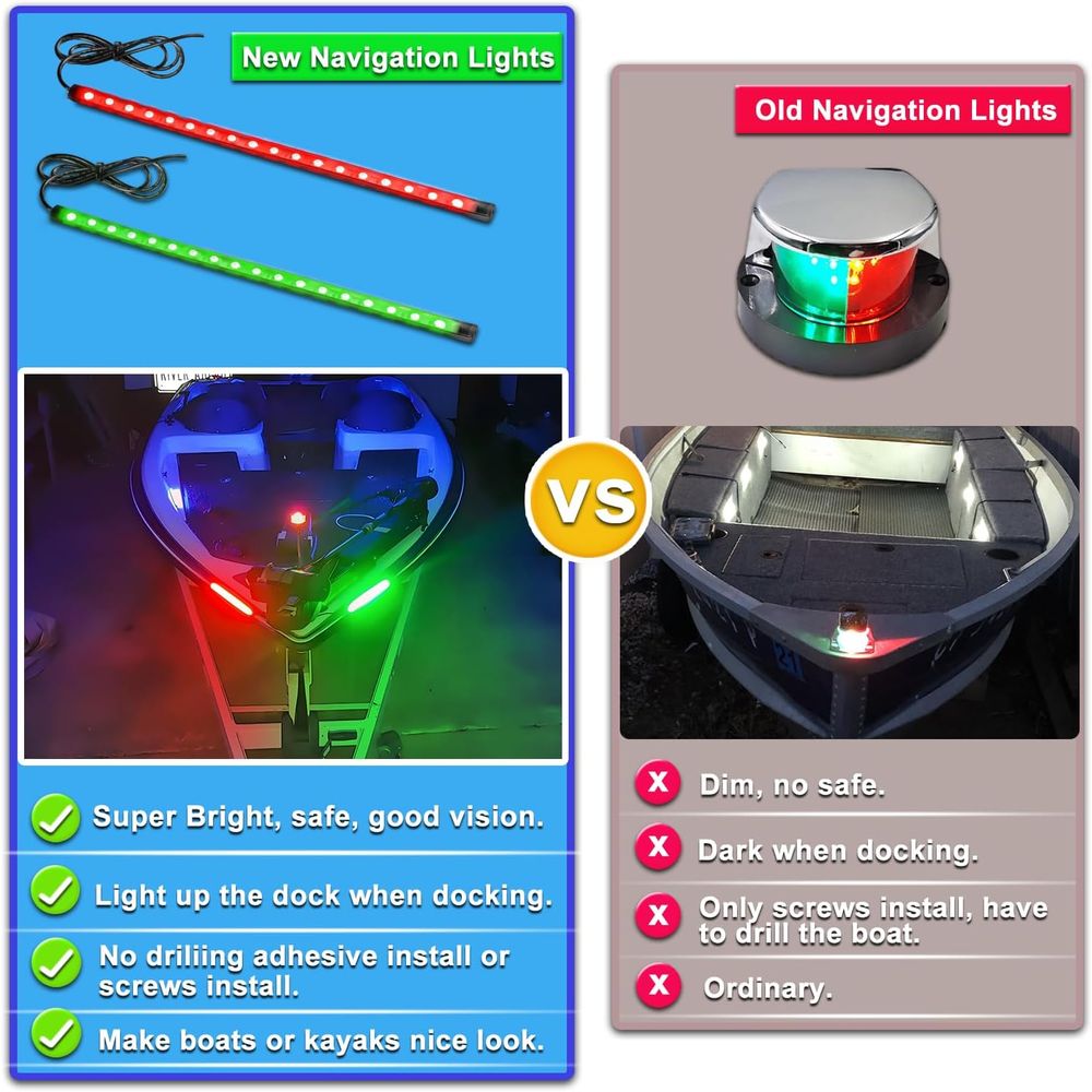 Marine LED Navigation Lights - - Fishing Boat Navigation Light recensione e prezzo
