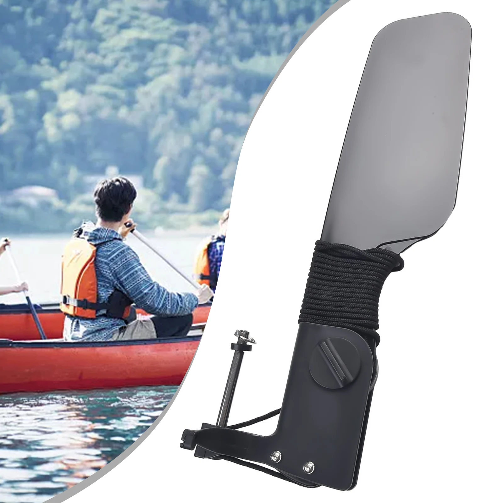 For Kayak Big Tail Rudder with - Fishing Boat Steering Wheel recensione e prezzo