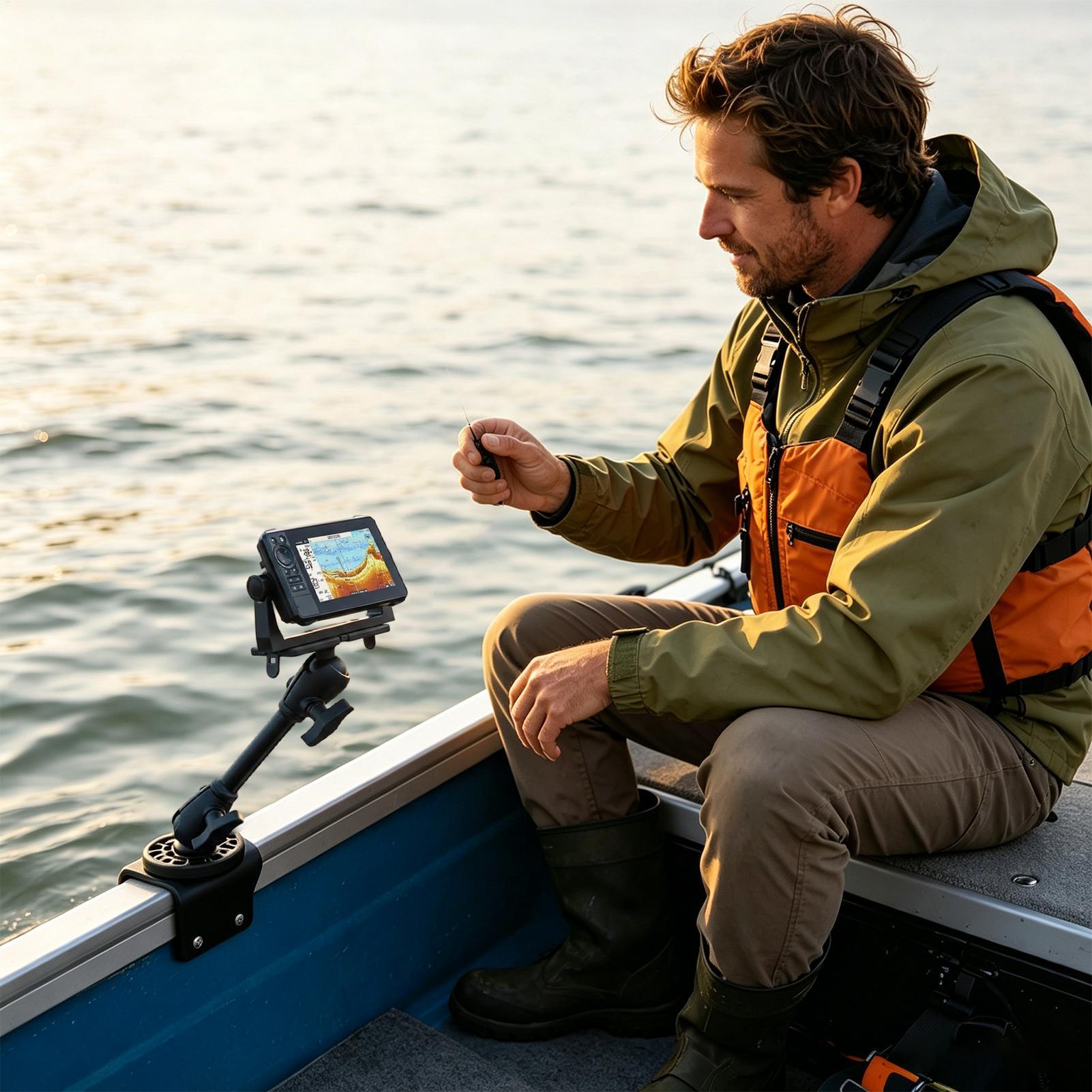 Fish Finder Transducer Mount 3 - Fishing Boat Depth Finder recensione e prezzo