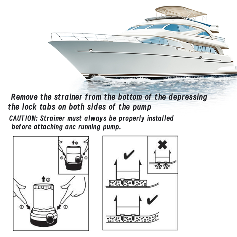 2000GPH Marine Water Bilge Pum - Fishing Boat Bilge Pump recensione e prezzo