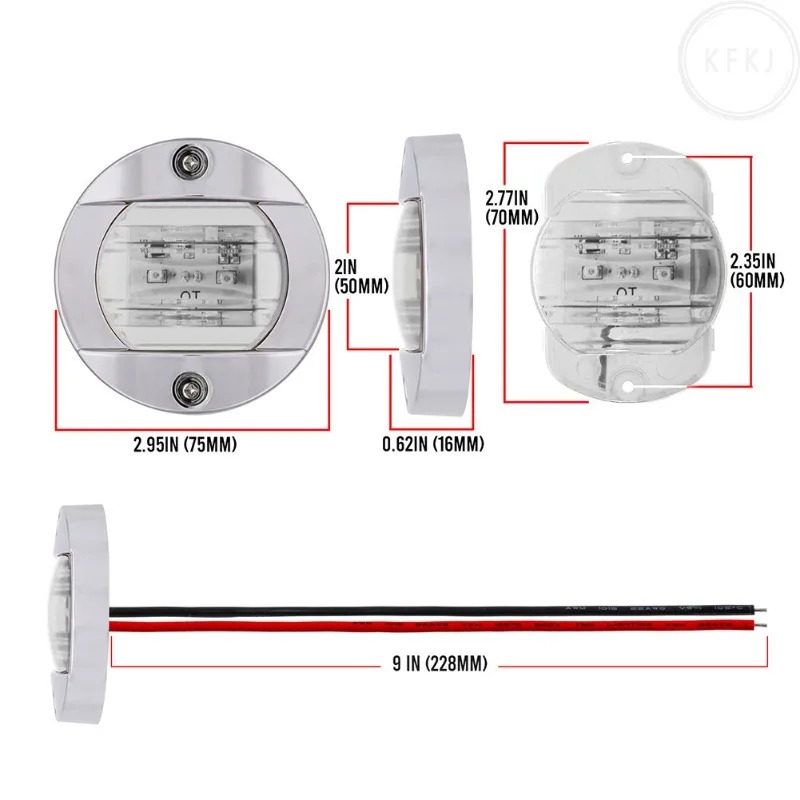 For Yacht Fishing Vessel 12V/2 - Fishing Boat Navigation Light recensione e prezzo